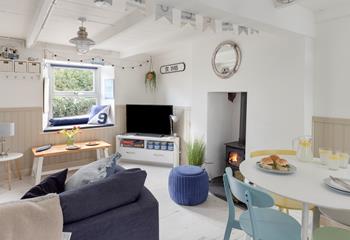 The dining area offers ample space for your loved ones to spend quality time together whilst enjoying home-cooked meals.