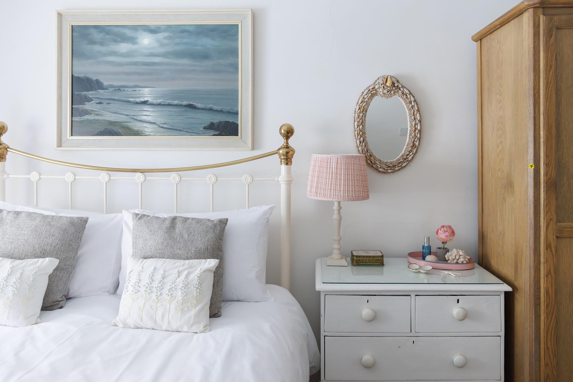 The bedrooms have been beautifully decorated, offering a luxurious feel.