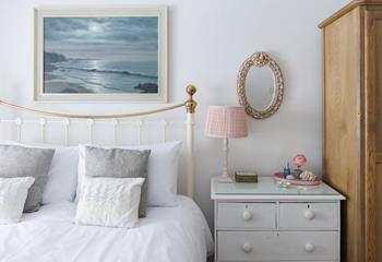 The bedrooms have been beautifully decorated, offering a luxurious feel.