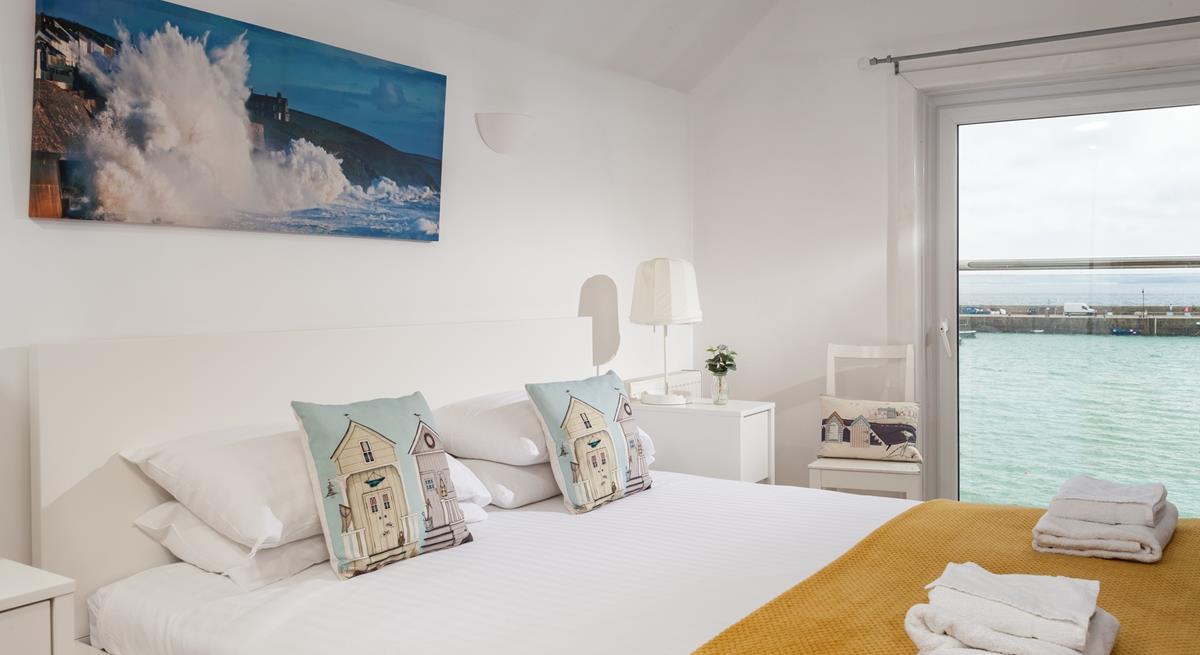 Wake up and sip your morning cuppa gazing out the window at the sea views.