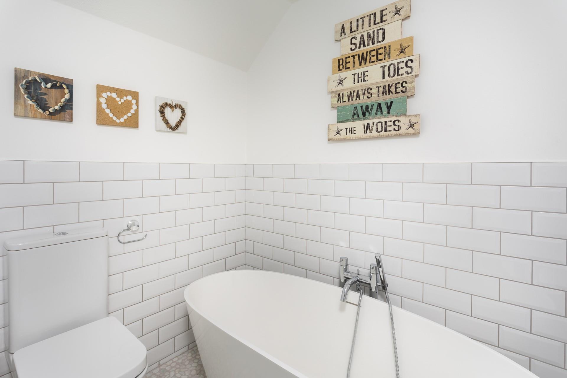 Run yourself a bath and soak in the bubbles.