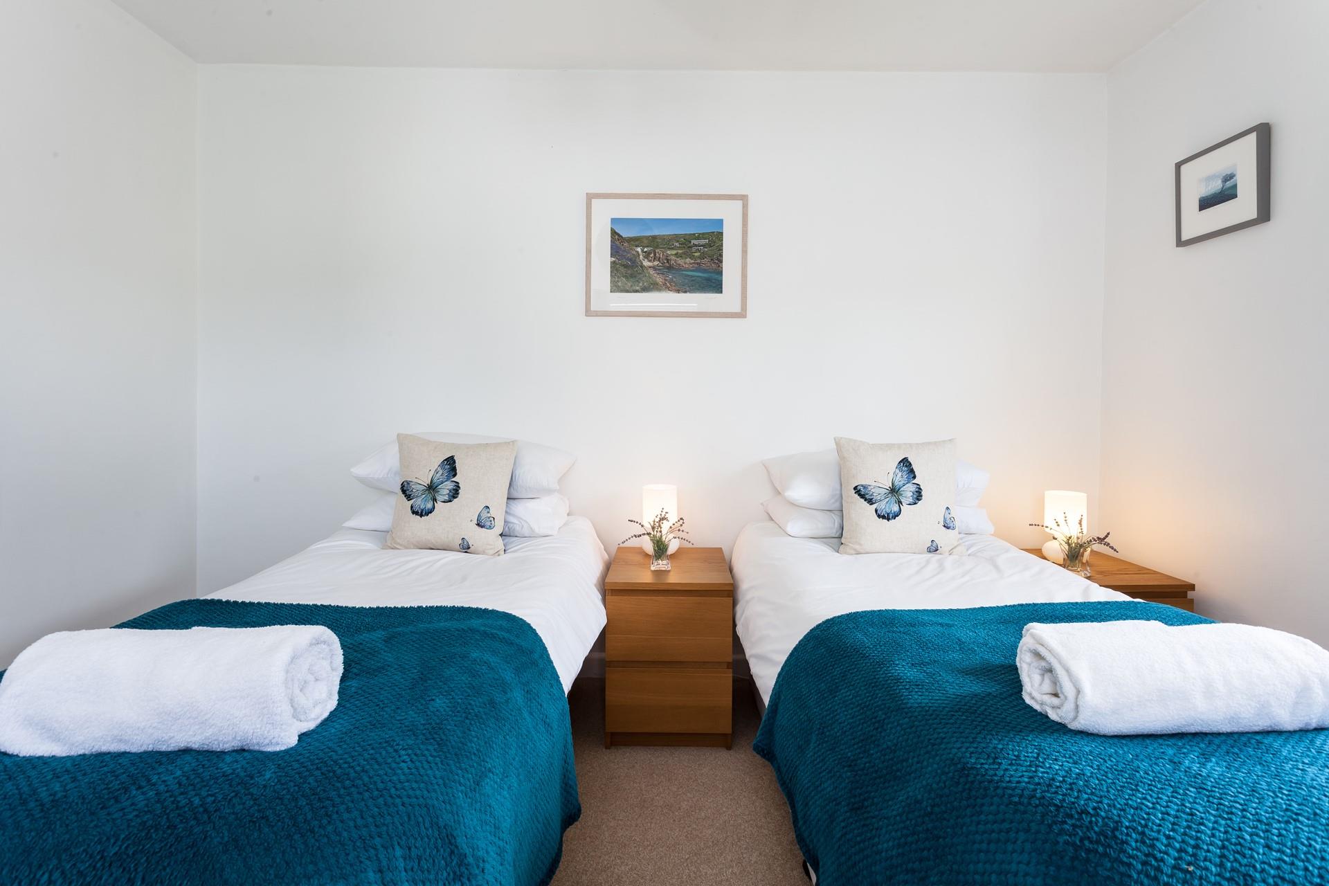 Settle the little ones into bed and head out to the garden to sit in the evening sun.