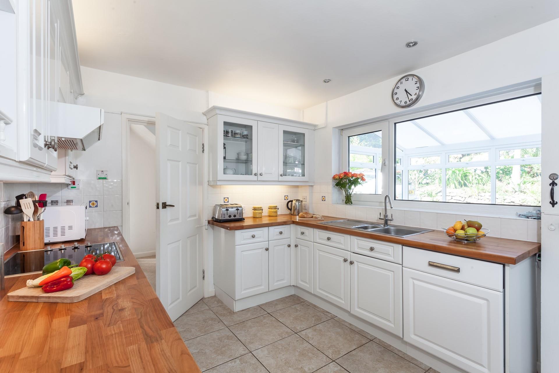 Get some fresh ingredients from nearby town Penzance and cook the whole family a feast.