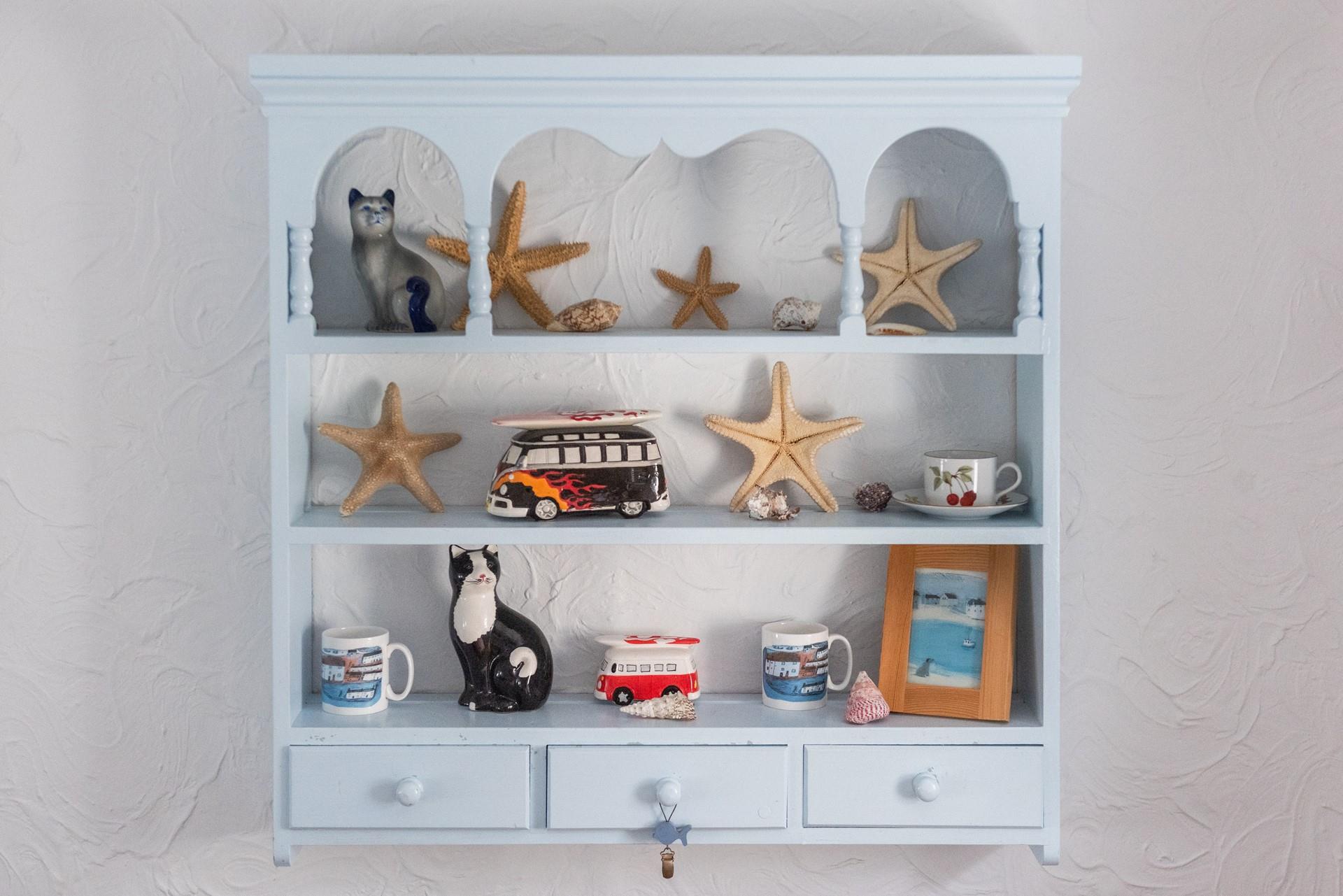 We love the unusual decor that nods to St Ives' creative heritage. 