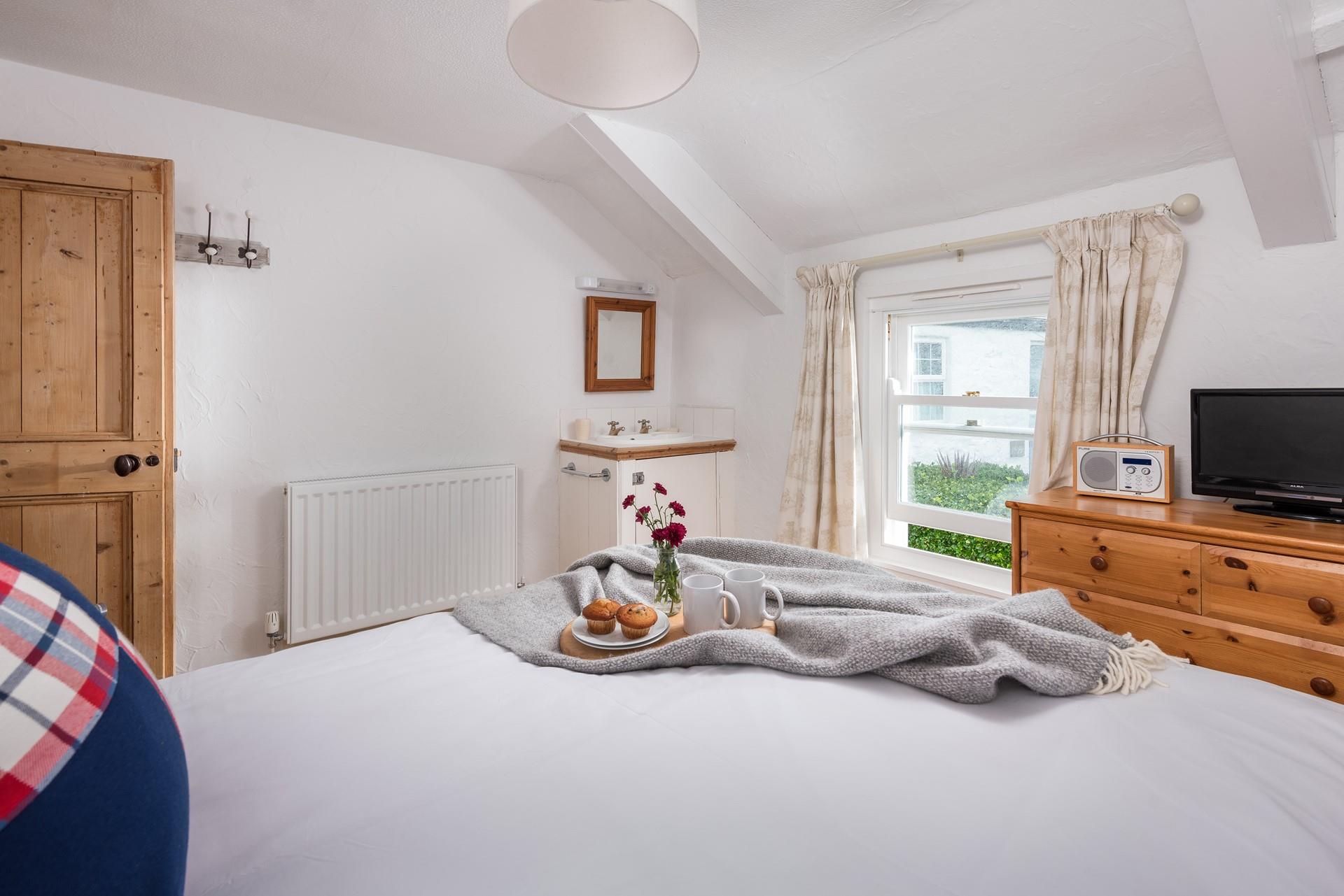 Tuck into the soft sheets and drift into a dreamy night's slumber.