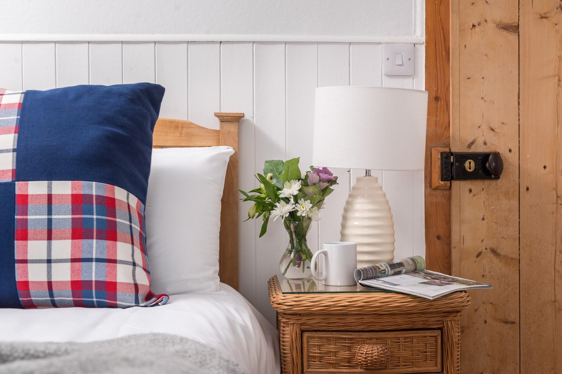 Take your first mug of coffee back to bed and snuggle down with a magazine or a good book.