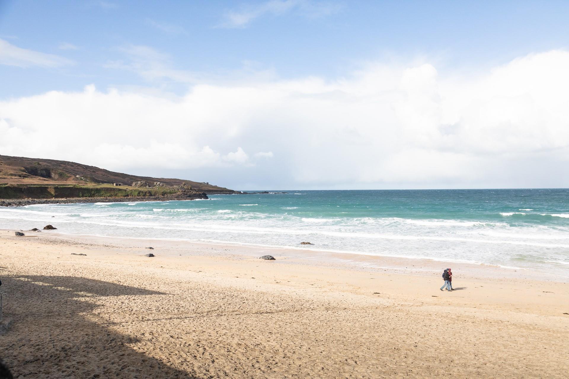 Rise early and enjoy a morning wander along the beach.