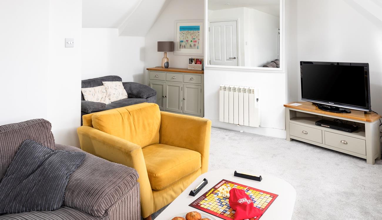 Enjoy a family games night in the sitting room.