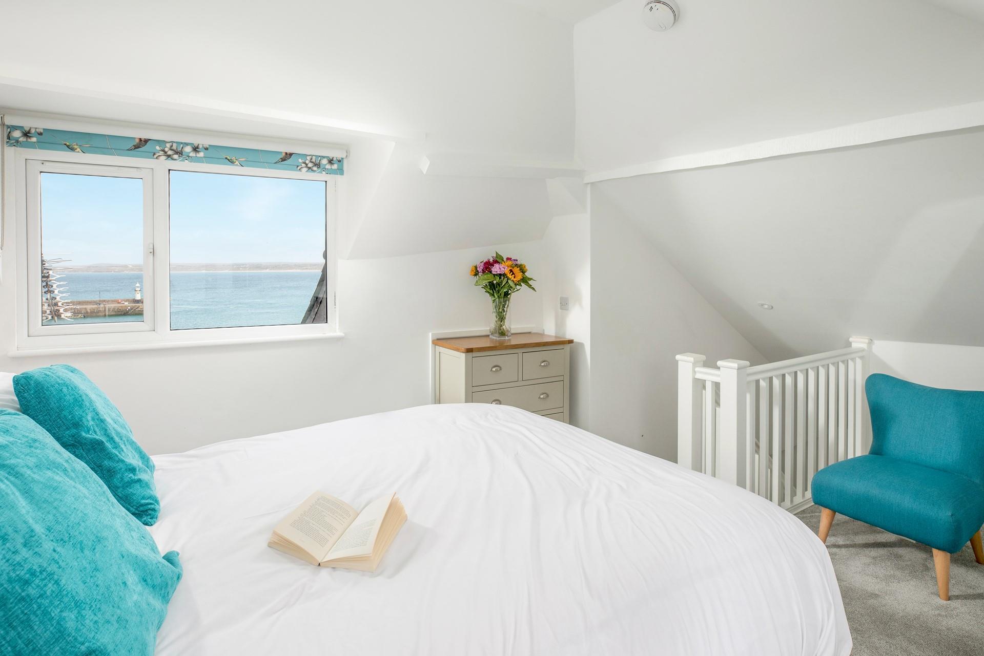 Wake up and open the curtains to stunning sea views each morning.