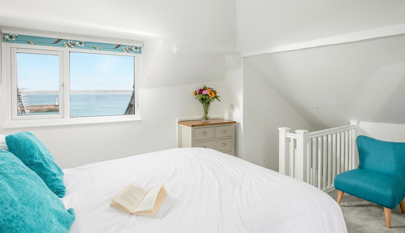 Wake up and open the curtains to stunning sea views each morning.