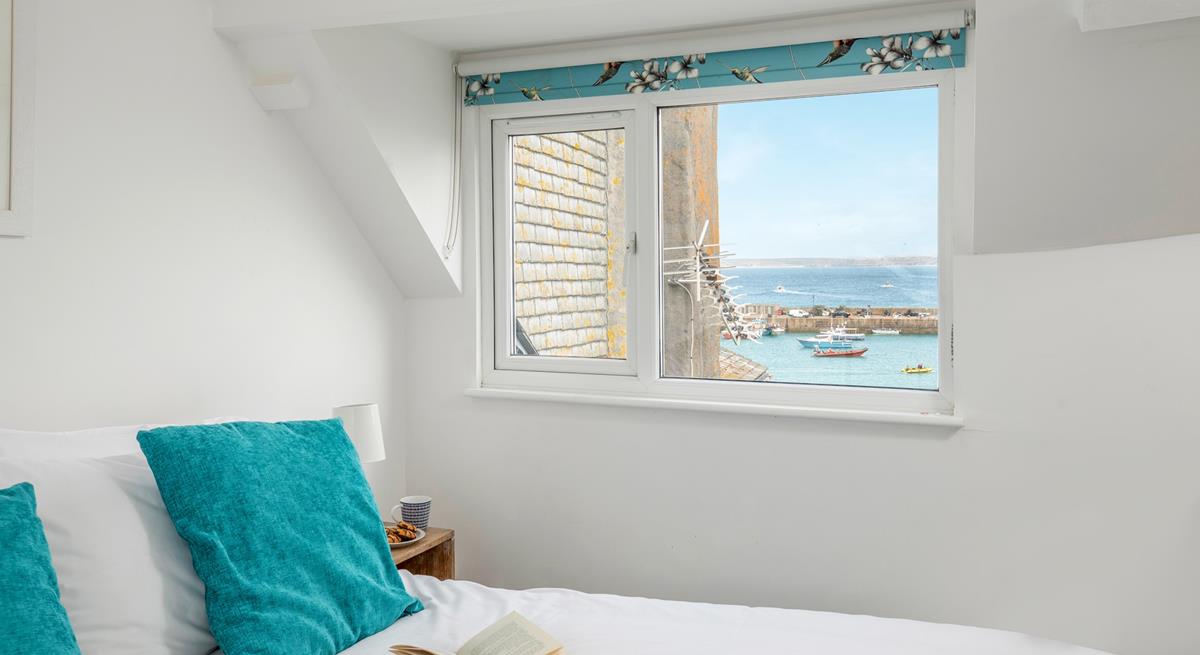 Watch the boats drift by as the sun rises in the morning.