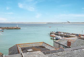 Watch the boats bobbing in iconic St Ives Harbour.