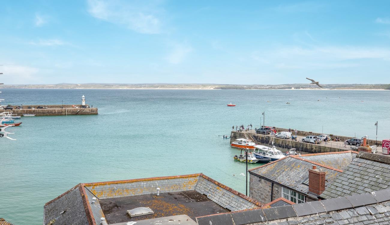 Watch the boats bobbing in iconic St Ives Harbour.