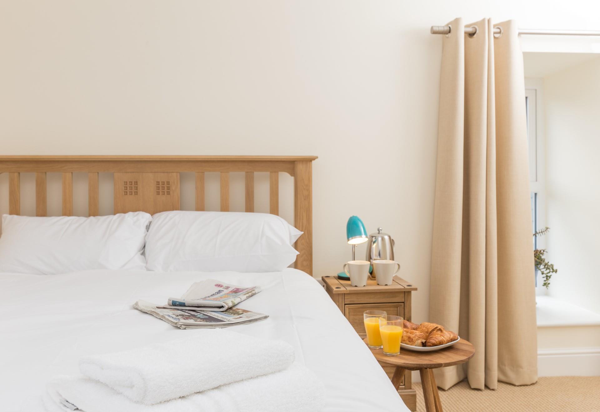 Holiday mornings call for breakfast in bed!