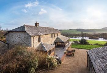 Hendra Barn Hendra Barn in Mid Cornwall