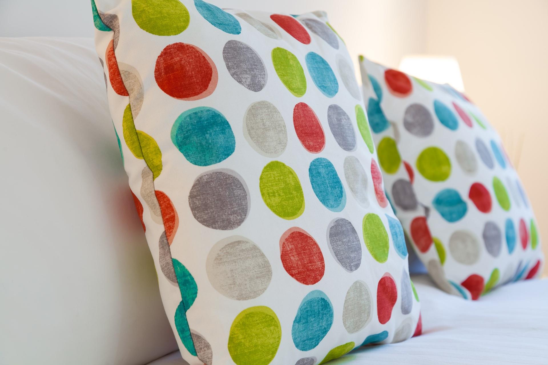 We love the fun pops of colour!