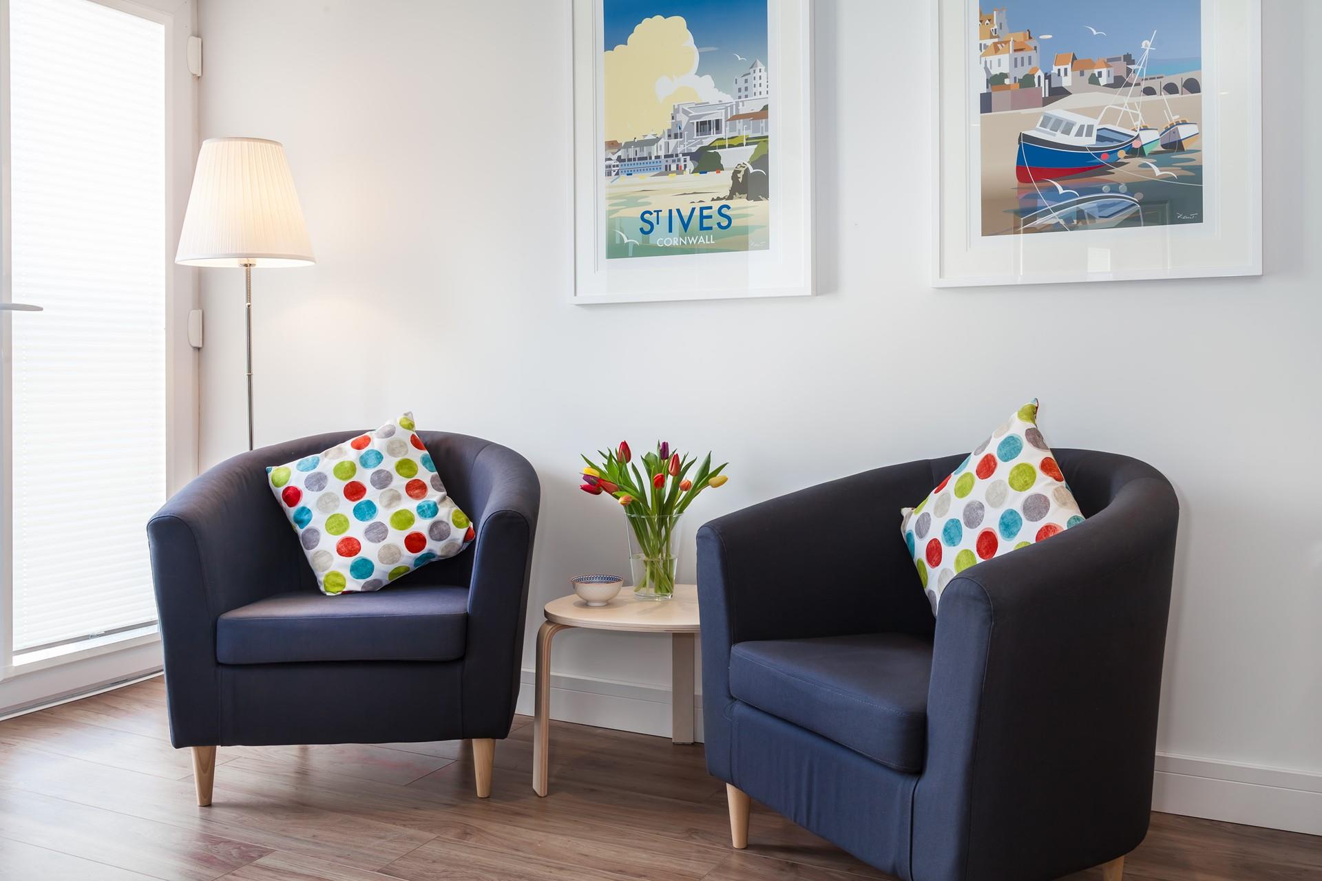 Enjoy your morning cuppa whilst snuggled down in an armchair, planning your day ahead.