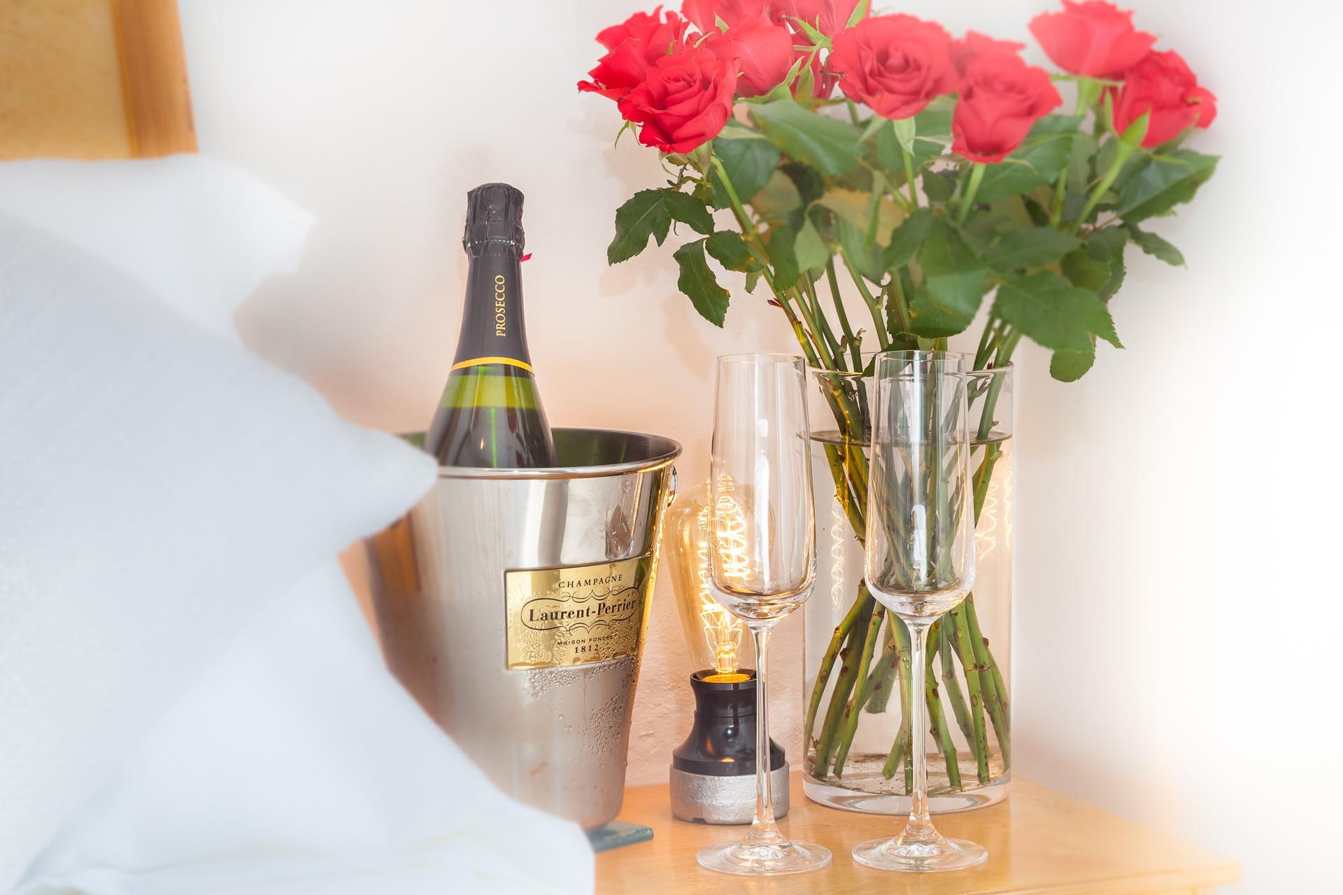 Start your holiday off right by pouring yourself a glass of something chilled.