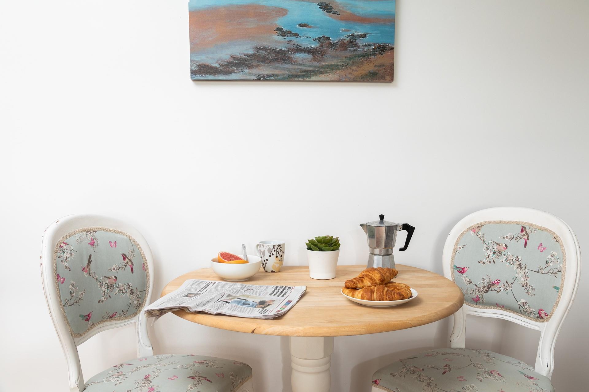Enjoy a tasty breakfast before heading off to explore Newquay and the surrounding area!