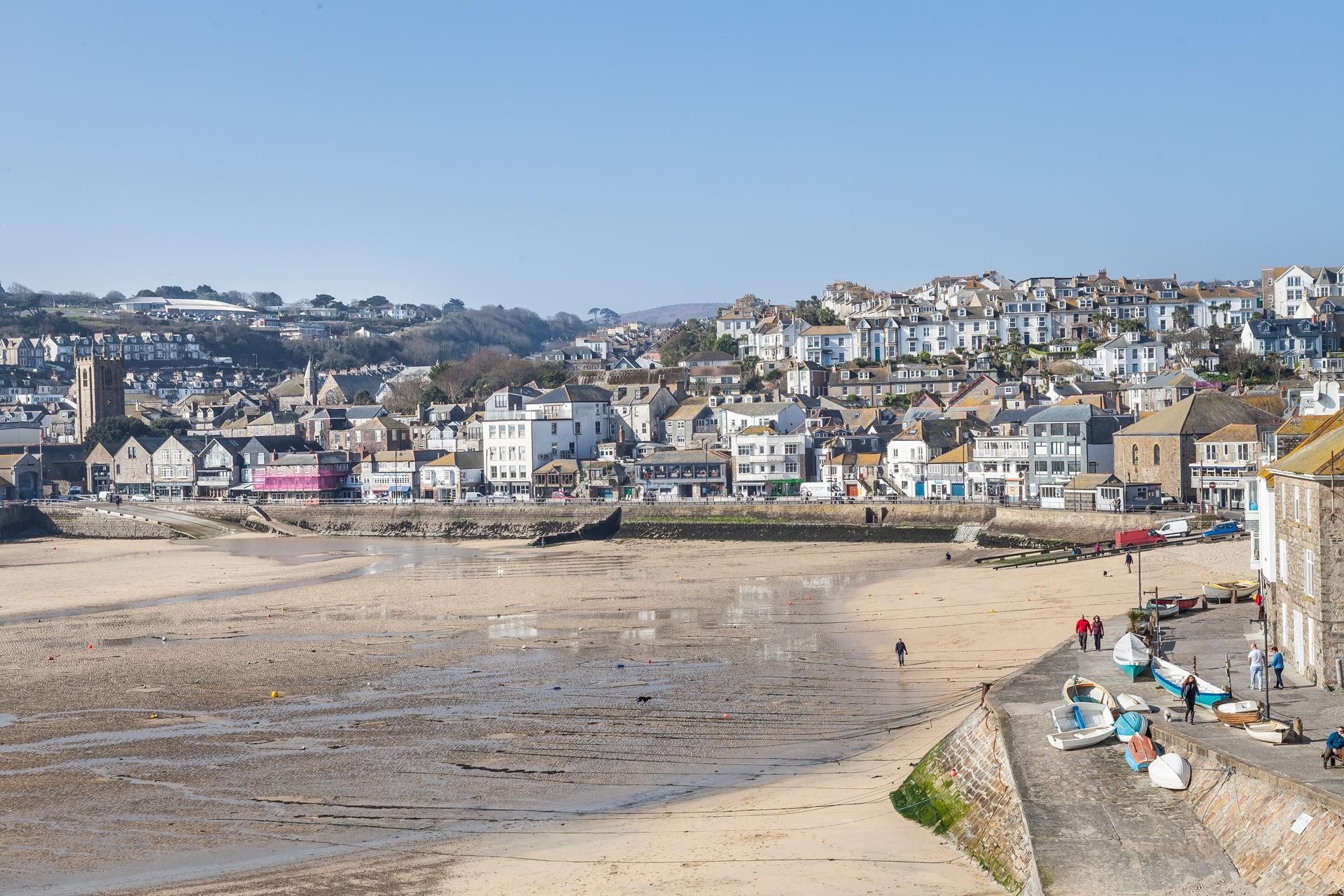 Step out your door and enjoy a day at the beach just minutes from your door.