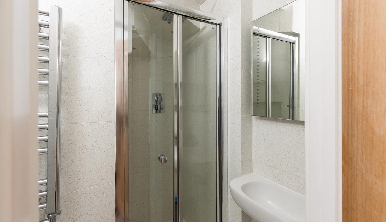 Wash off your sandy toes after a day spent on Porthgwidden beach, right on your doorstep.