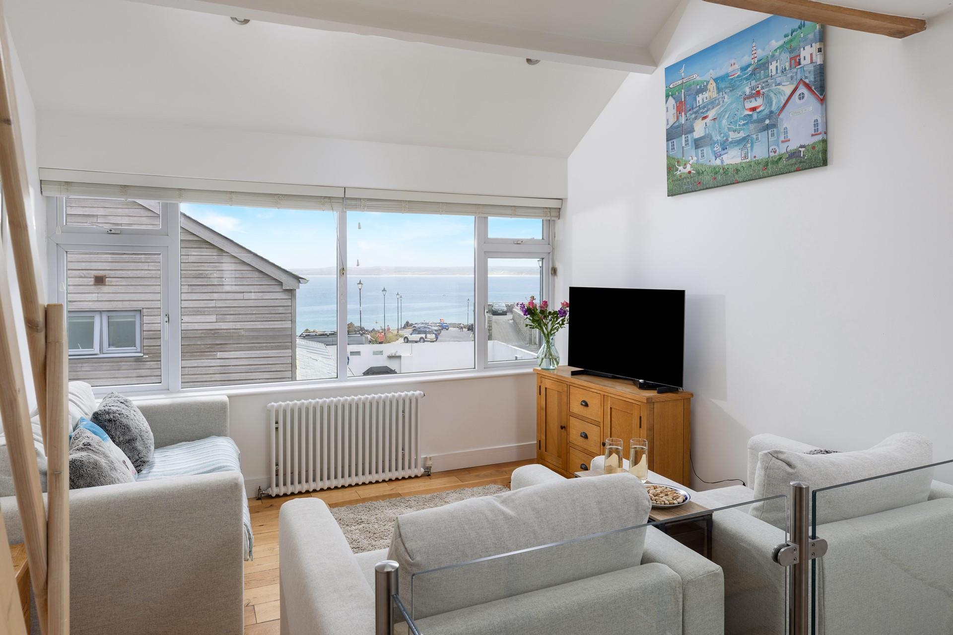 Gaze out at the sea whilst sipping your morning cuppa.