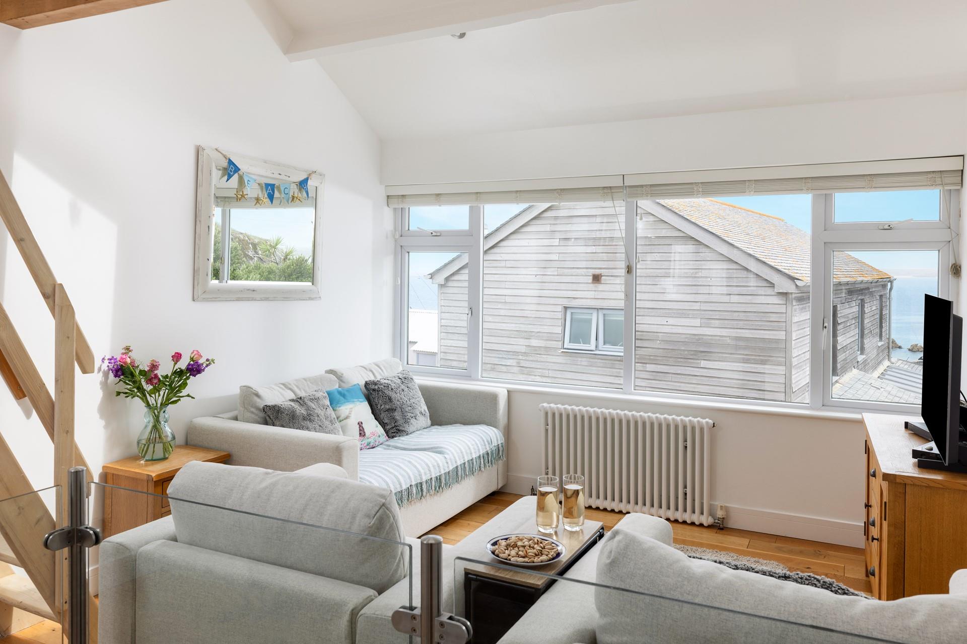 Your furry friends can enjoy the quaint streets of St Ives too, as dogs are accepted at White Cove.