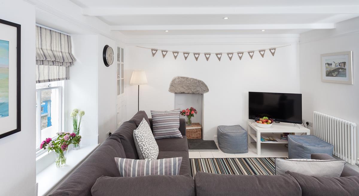 Put your feet up in the cosy sitting room and put a good film on the TV.