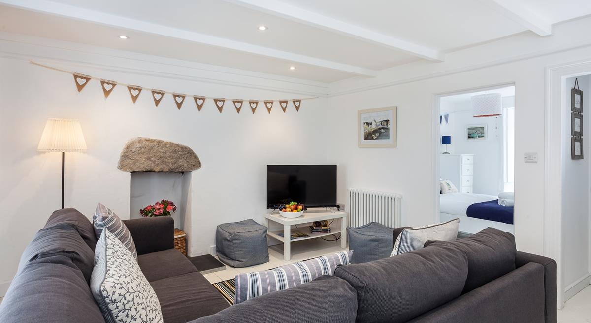 After spending the day sunbathing on the beach, come back to snuggle up in the evening.