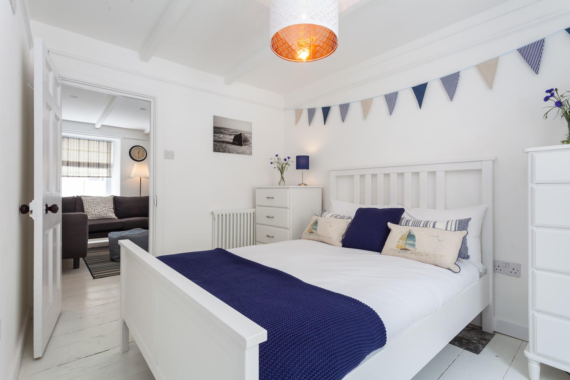 Climb into the double bed and drift into a dreamy night's sleep.