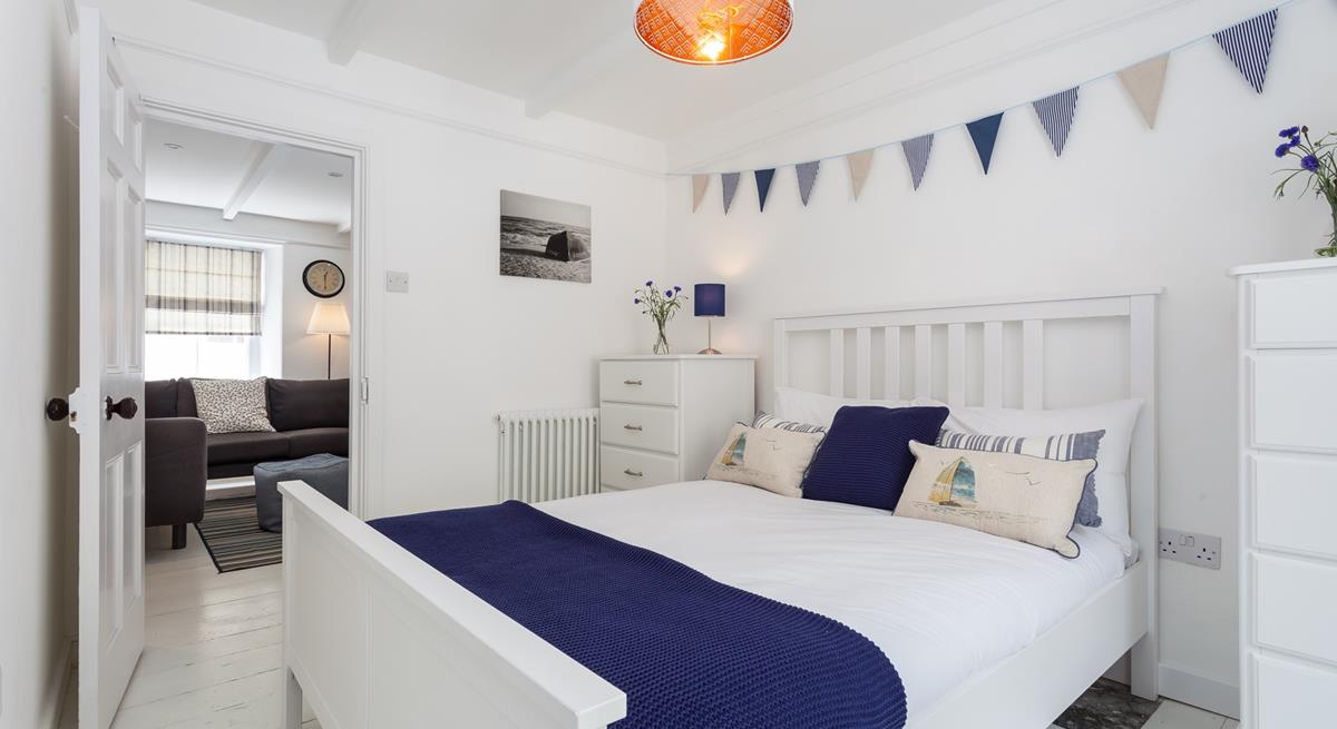 Climb into the double bed and drift into a dreamy night's sleep.