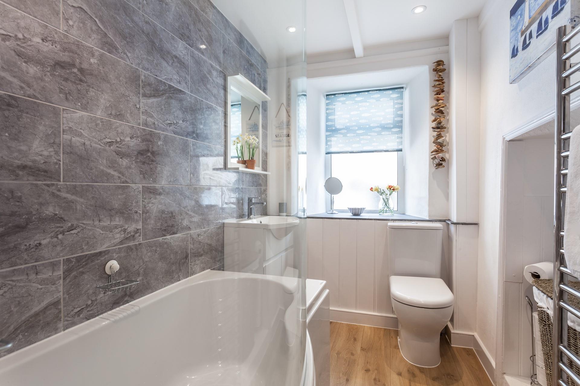 Run yourself a hot bath and fill it with bubbles.