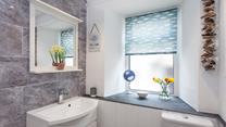 Get ready in the bathroom and head out to explore St Ives' cobbled streets.