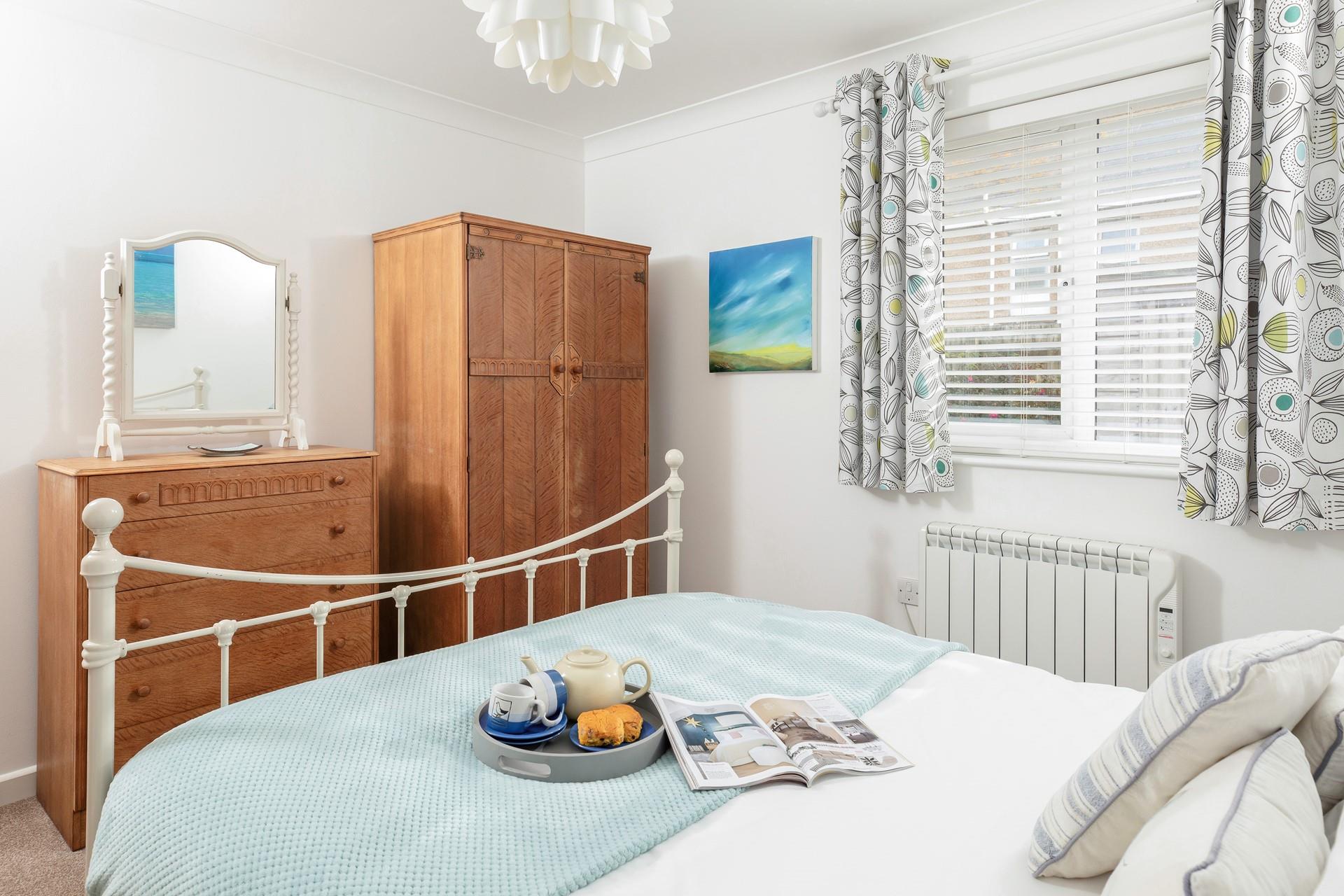 Enjoy lazy mornings in bed with fresh treats from the local bakery.