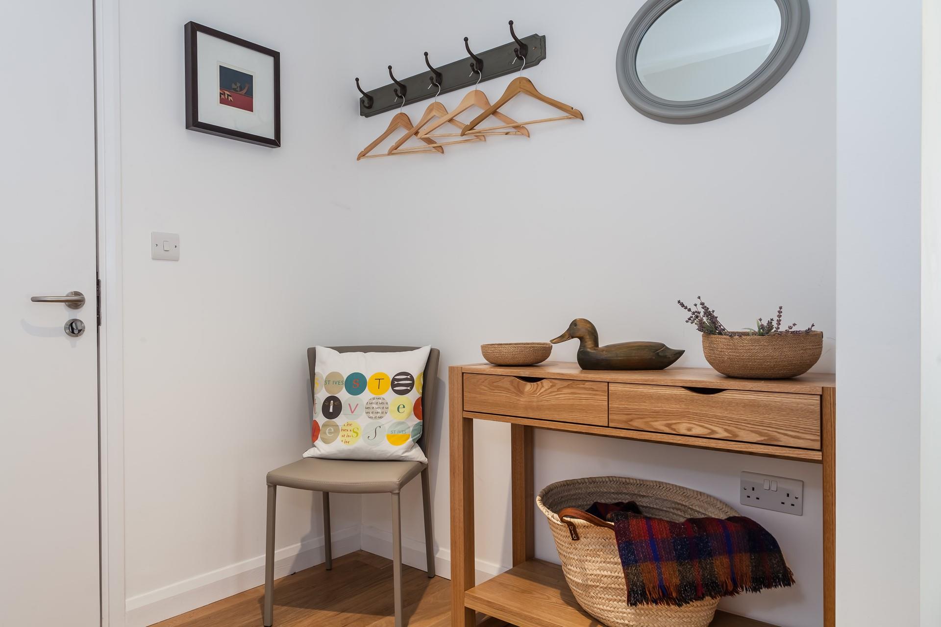 Treat yourself to a lovely lunch at Porthminster Beach cafe a short walk away.