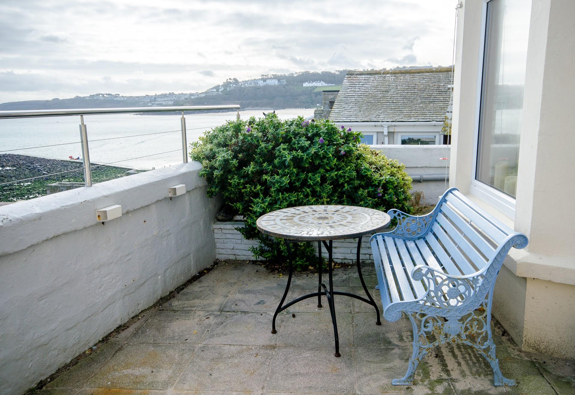 The perfect spot for an al fresco breakfast.