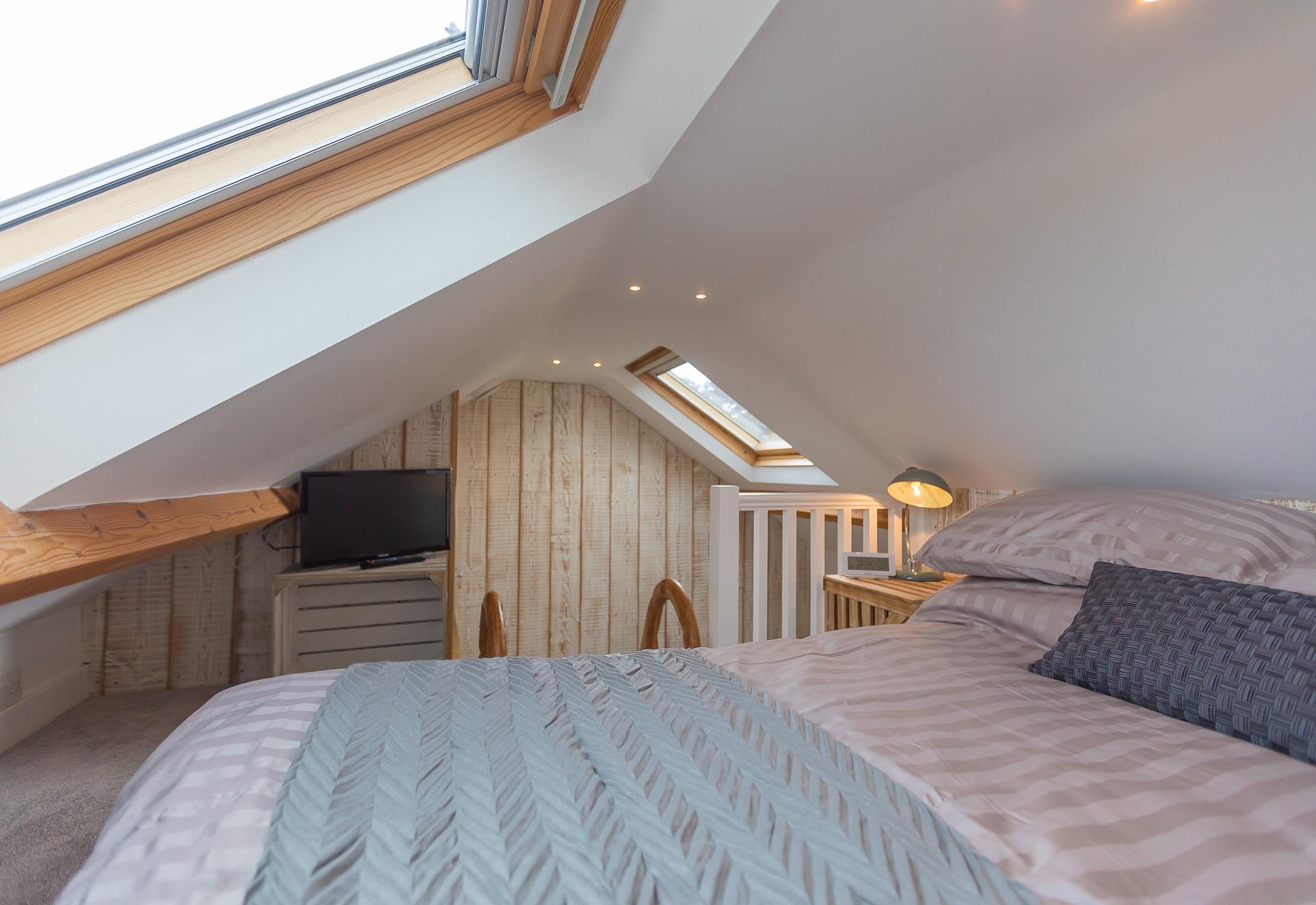 Awaken and open the skylight to let the Cornish sunshine in.