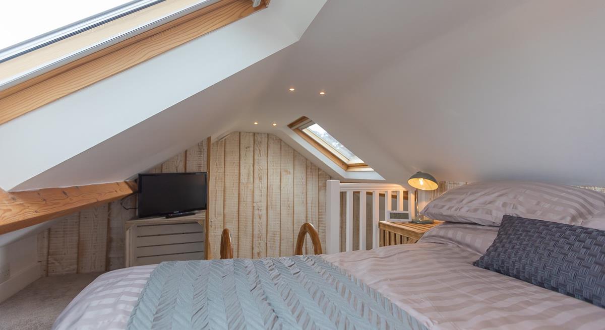 Awaken and open the skylight to let the Cornish sunshine in.