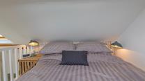 After a day exploring St Ives, relax into the sumptuous bed for a cosy night's sleep. 