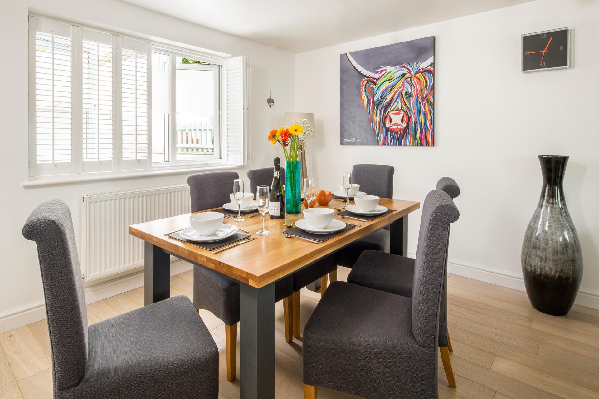 We love the brightly coloured Steven Brown artwork. 