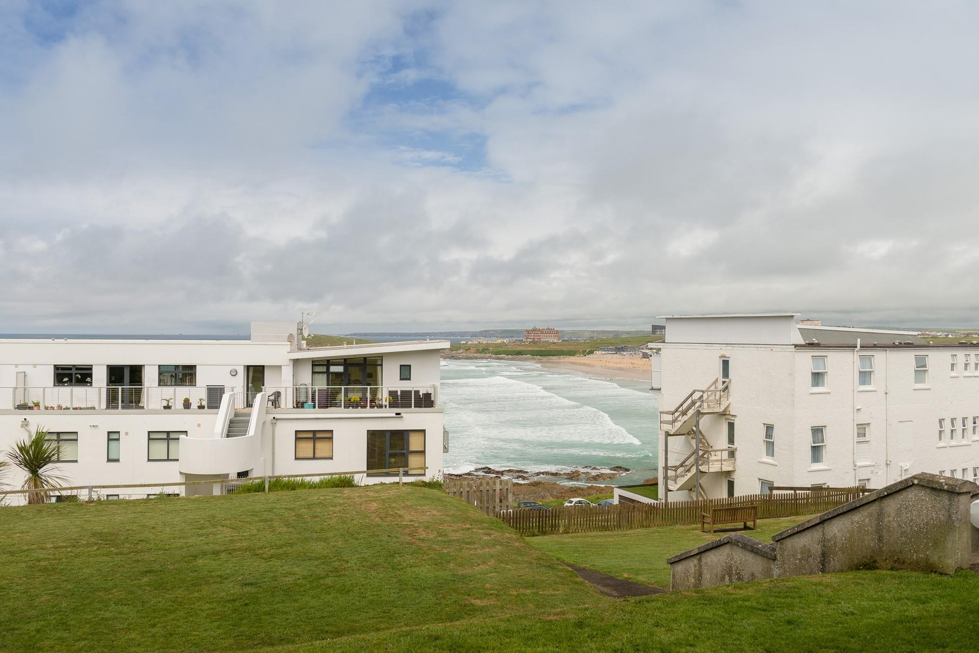 You can't get much closer to the beach!
