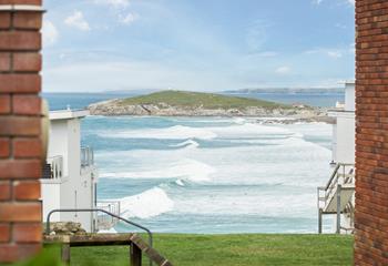 You can watch (or surf) some of the best waves around, at the famous Fistral beach. 