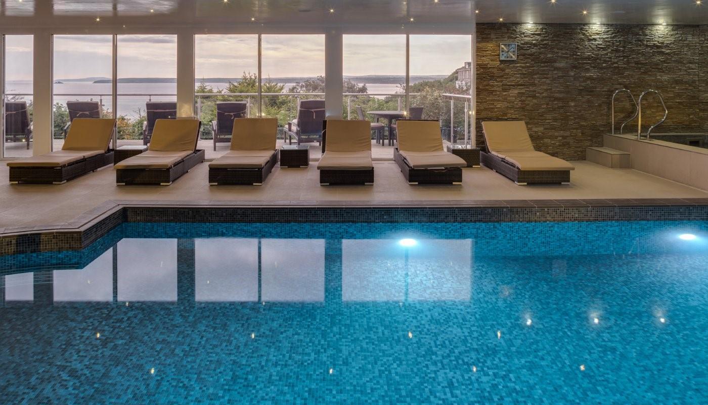 Treat yourself to a relaxing spa day on a rainy afternoon in the Harbour Spa.