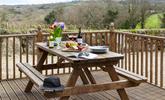 Enjoy alfresco dining on the enclosed decked terrace.  - Thumbnail Image