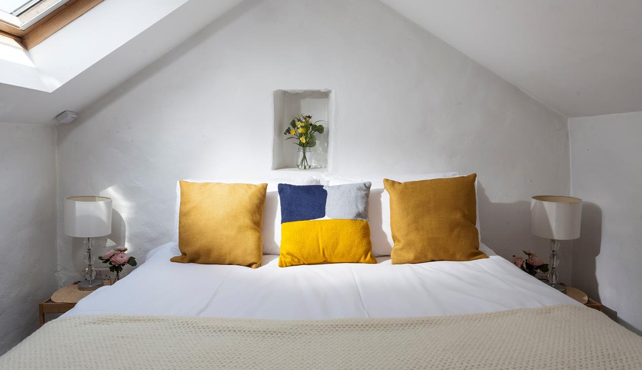 Cosy into bed after a beach day and drift into a restful night's sleep.