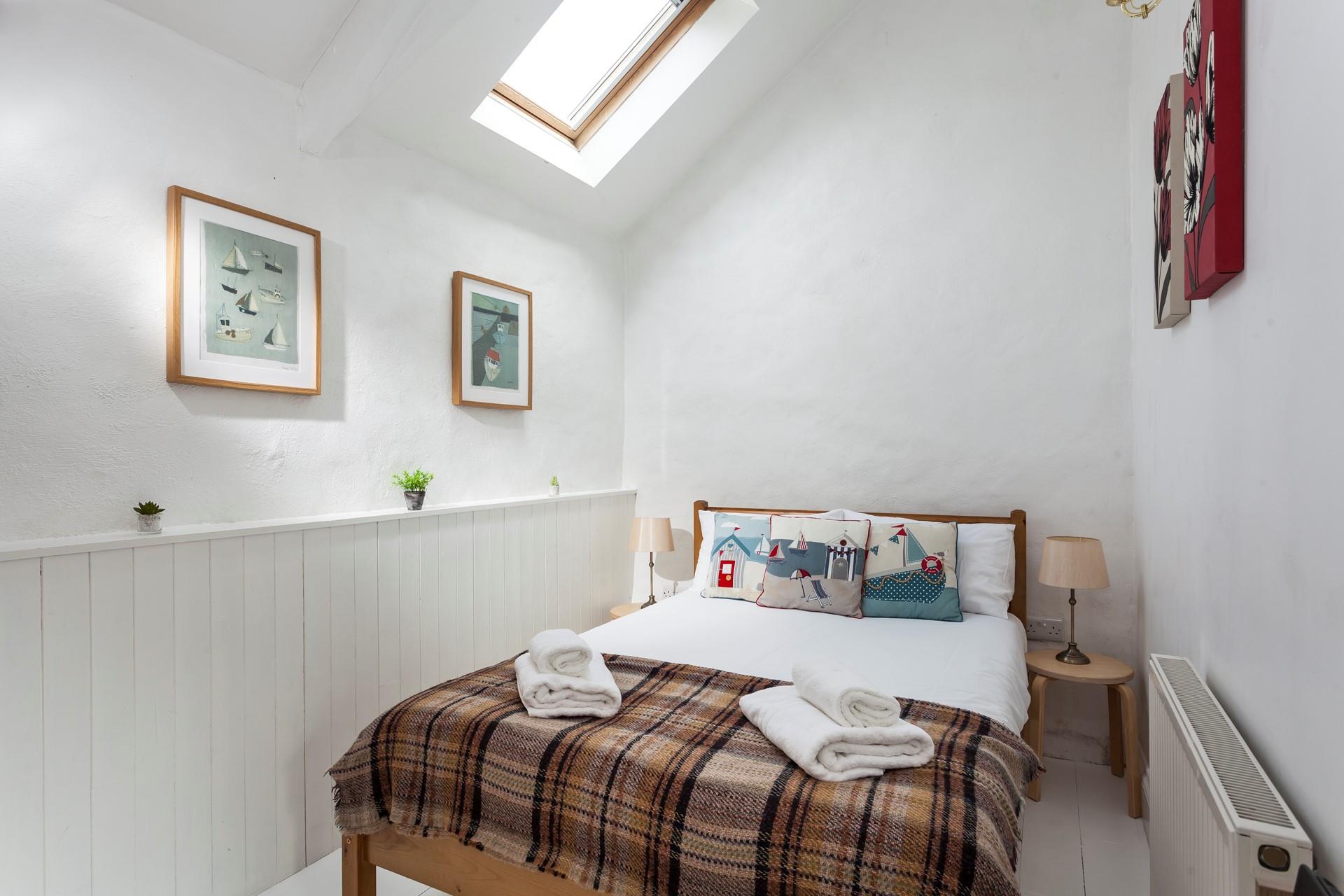 Bedroom 2 is a cosy double room. 