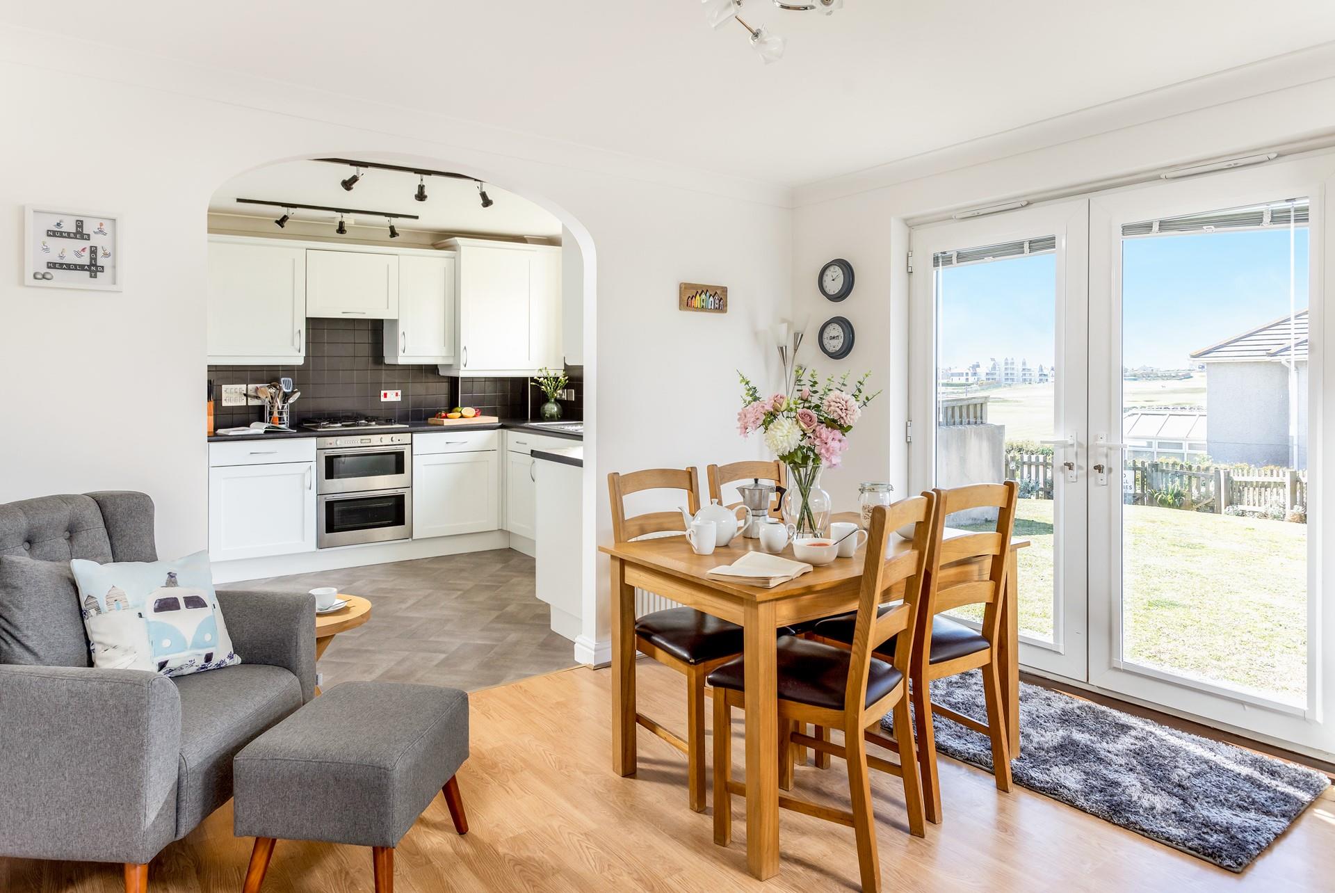 Enjoy family breakfasts of delicious pastries around the dining table each morning.