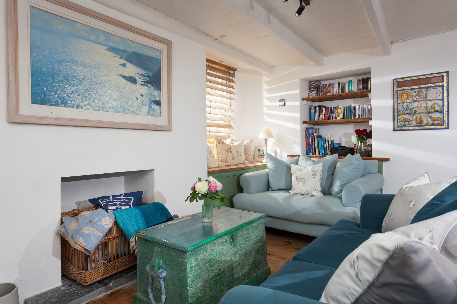 Sink into the comfortable sofas and unwind after a day on the beach.