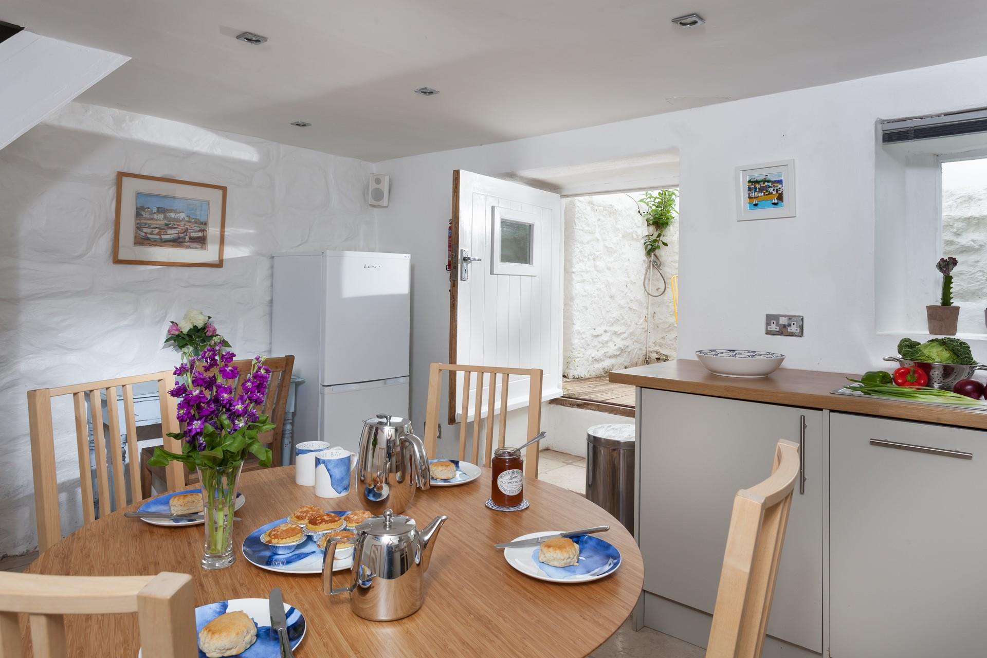 Start your holiday the right way by indulging in a cream tea; jam first of course! 