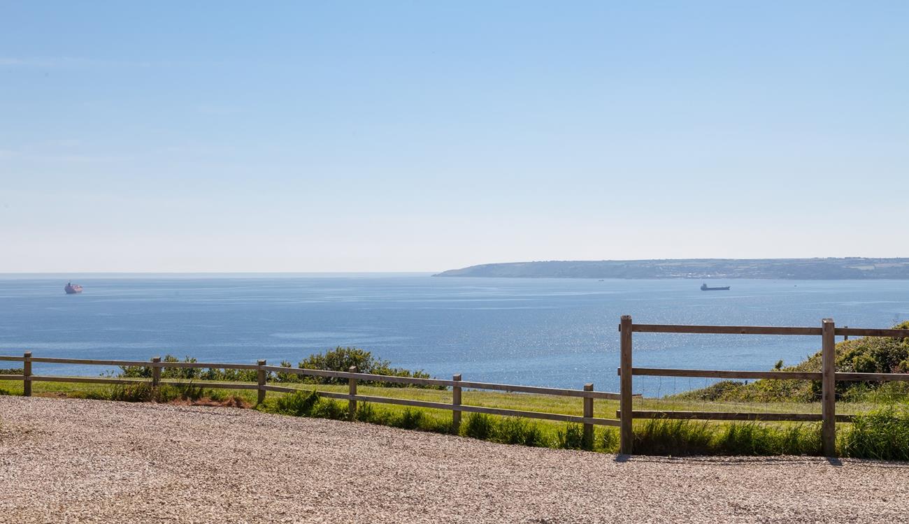 You could sit for hours and stare out at the sea, letting the stresses of daily life blow away.